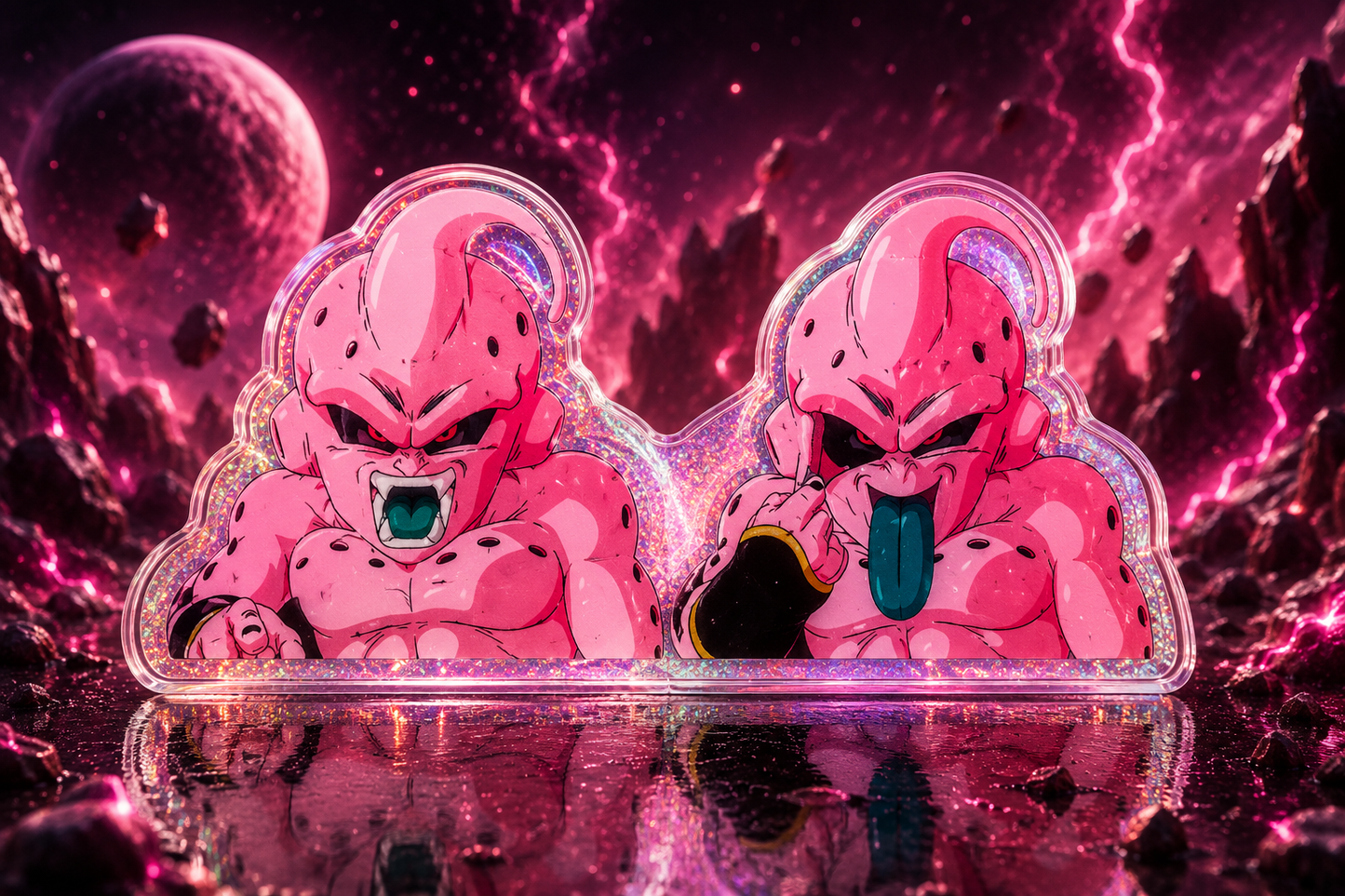 Dragon Ballz: Kid Buu 3D Sticker