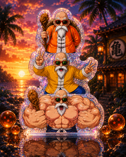Dragon Ballz: Master Roshi Max 3D Sticker