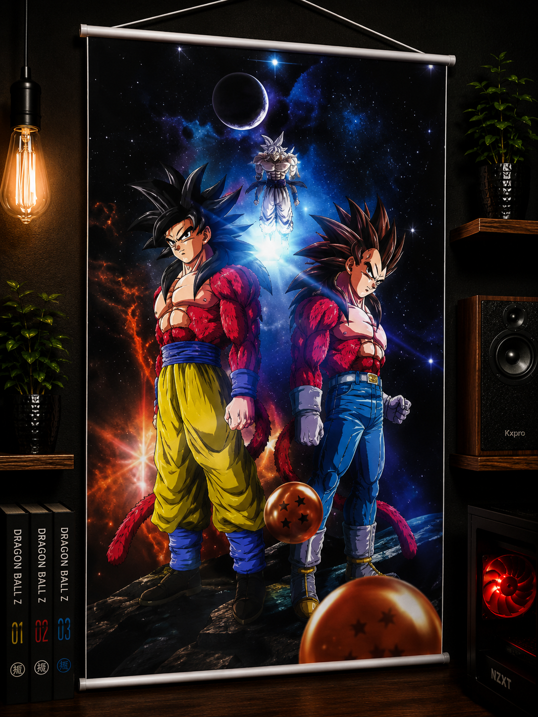 Dragon Ball Z: Saiyan Wall Scroll