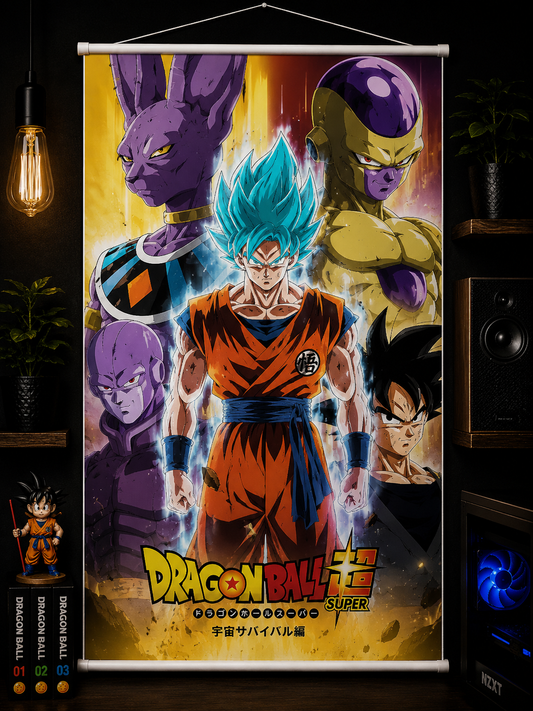 Dragon Ballz: Universe Survival Wall Scroll