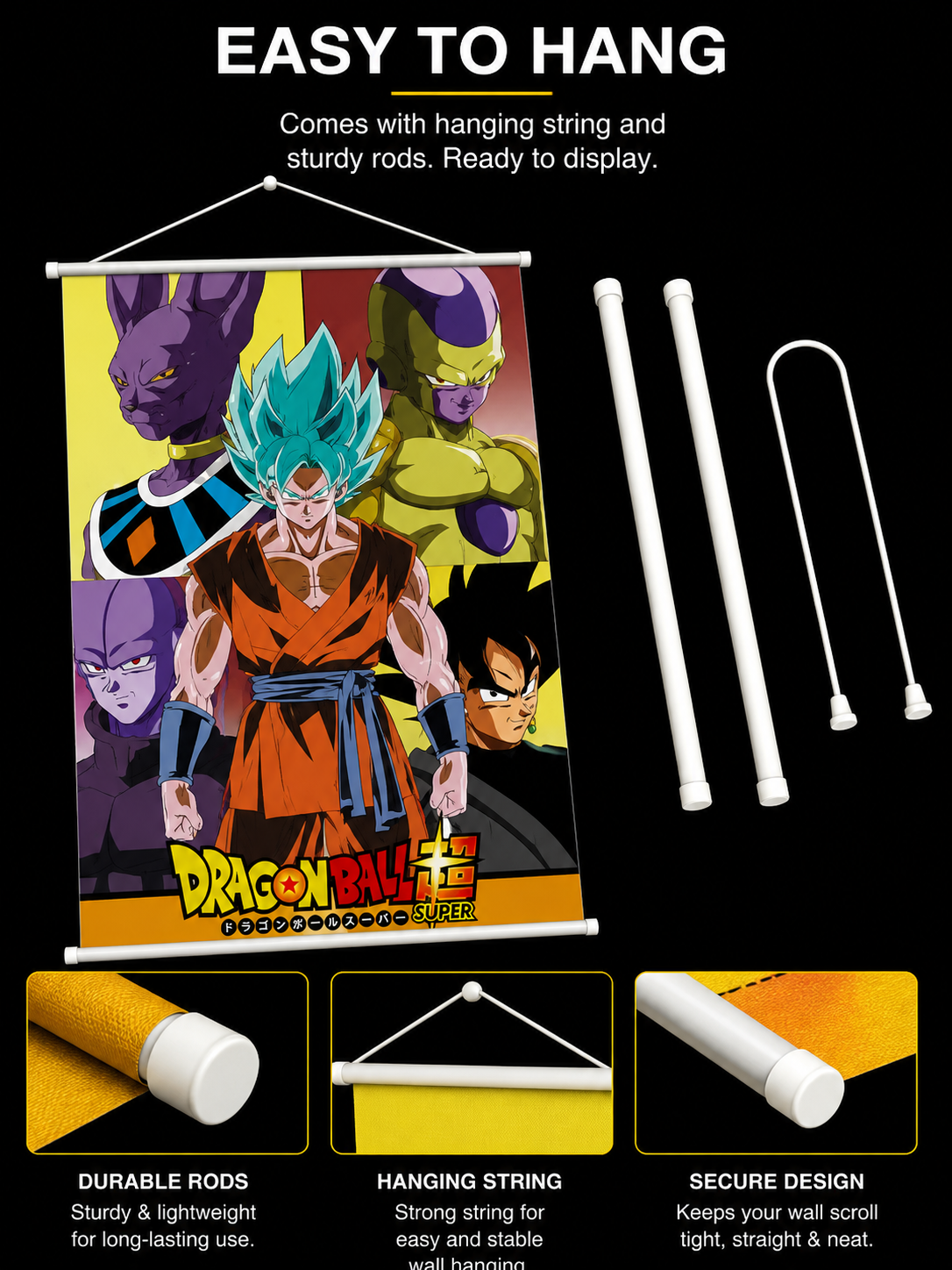 Dragon Ballz: Universe Survival Wall Scroll