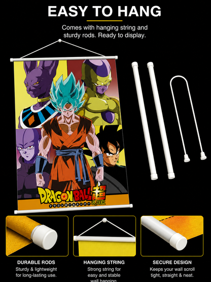 Dragon Ballz: Universe Survival Wall Scroll