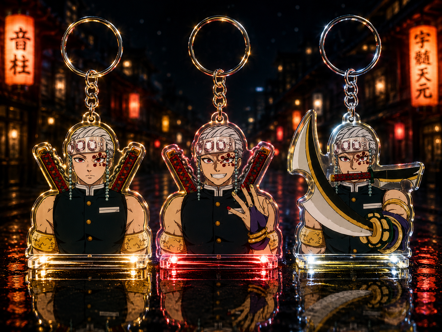 Demon Slayer: Character 3D Keychains