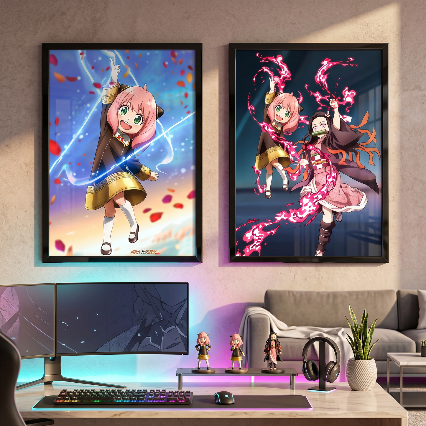 Crossover Cuteness 3D Poster