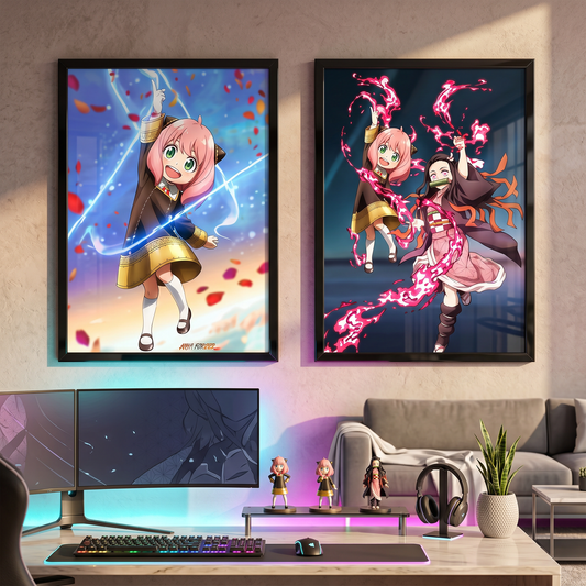 Crossover Cuteness 3D Poster