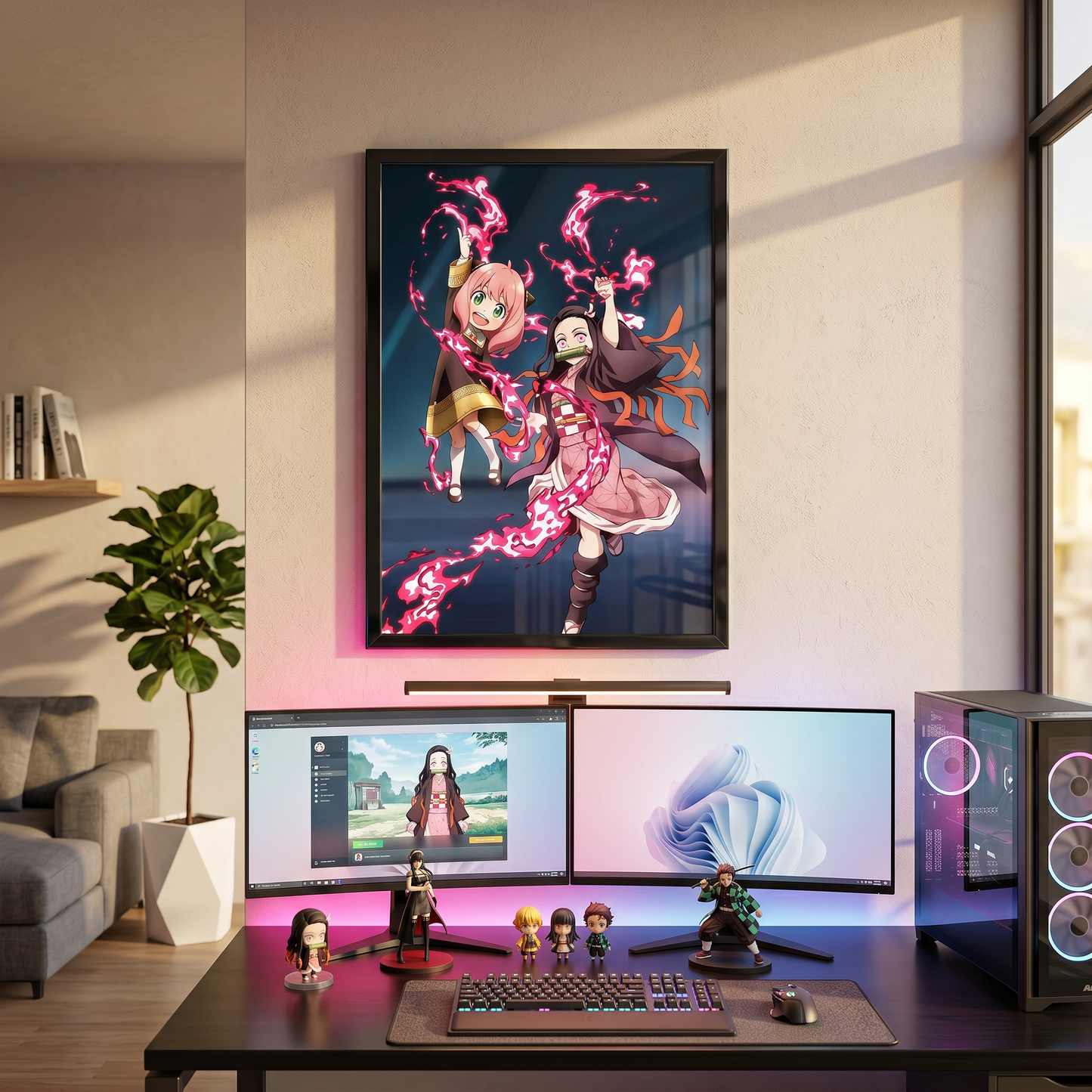 Crossover Cuteness 3D Poster
