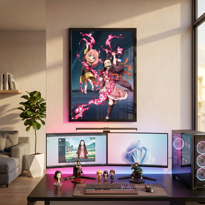 Crossover Cuteness 3D Poster