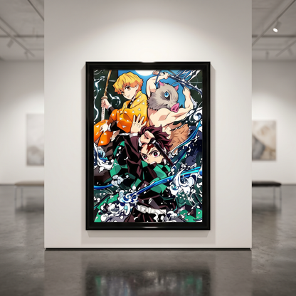 Demon Slayer: Demon Corps 3D Poster