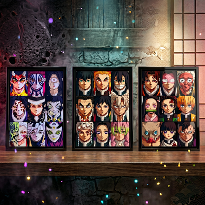 Demon Slayer: Corps & Curse 3D Poster