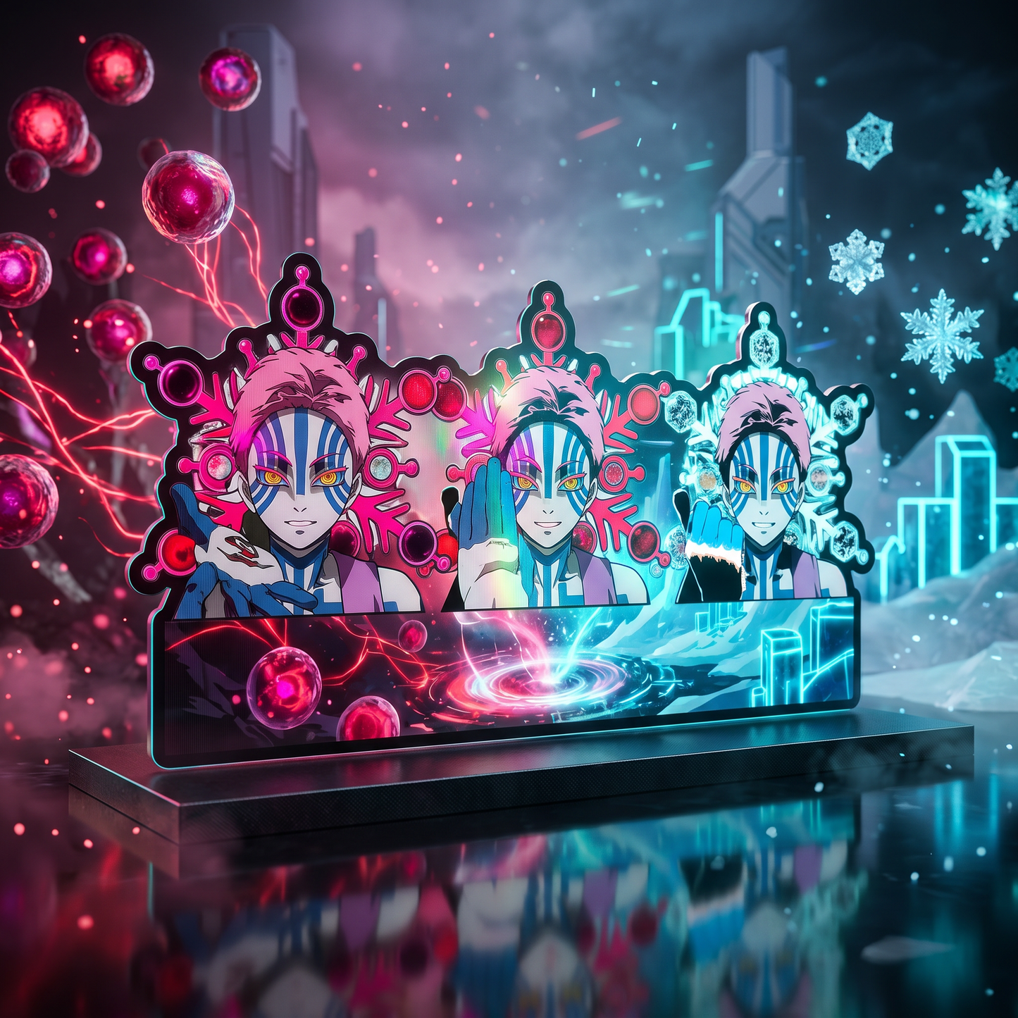 Akaza 3D Sticker