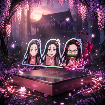 Nezuko 3D Stickers