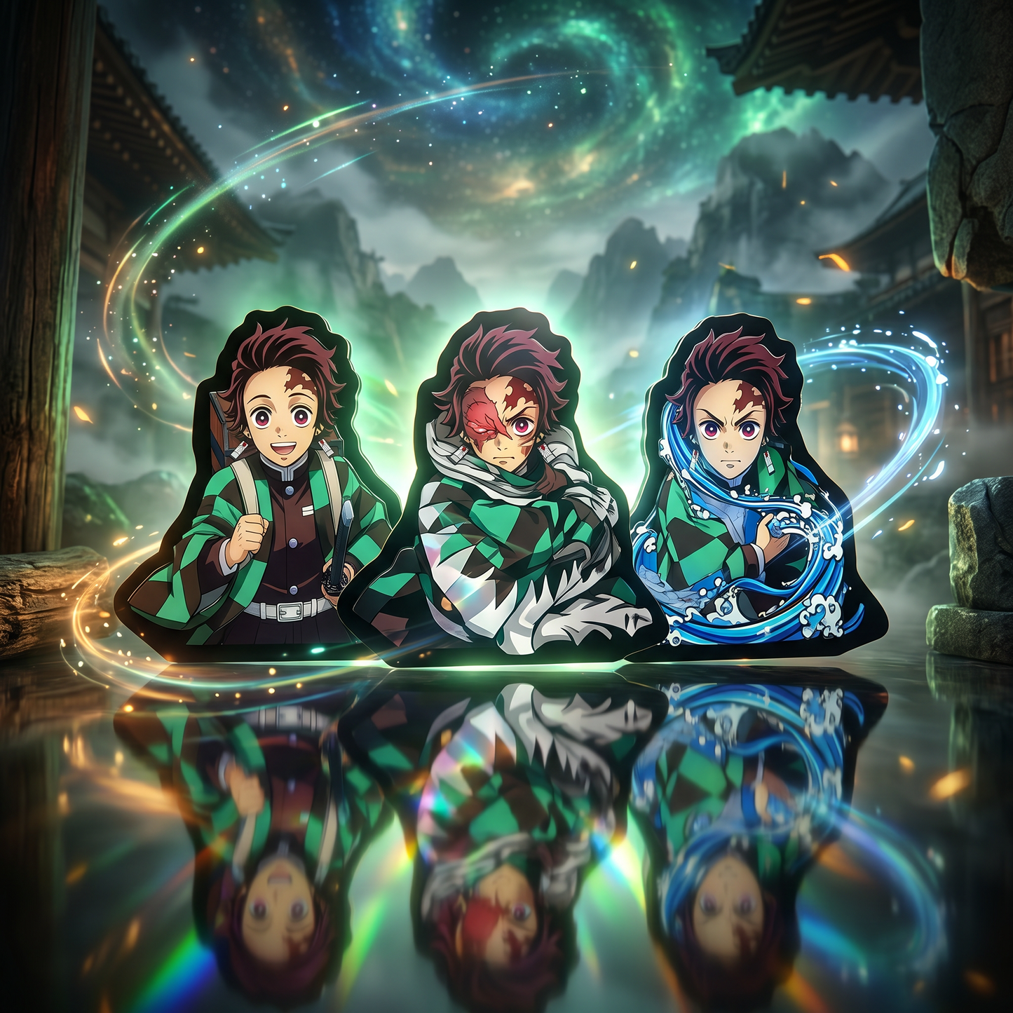 Tanjiro 3D Stickers