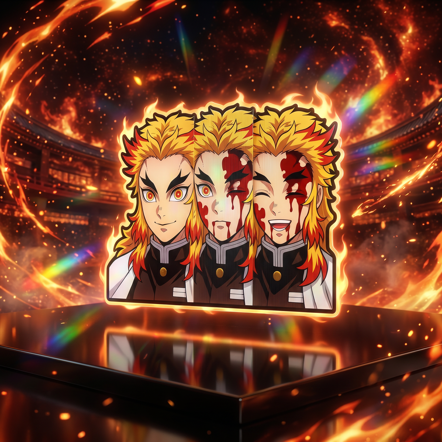Hashira Elite Guard 3D Stickers