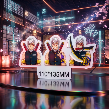 Hashira Elite Guard 3D Stickers