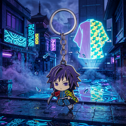 Demon Slayer: Metal Character  Keychains
