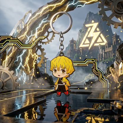 Demon Slayer: Metal Character  Keychains