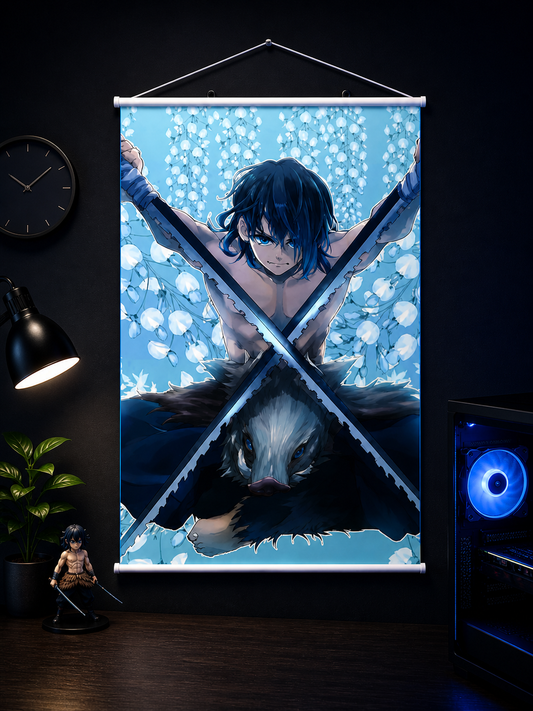 Demon Slayer: Beast Breathing Wall Scroll