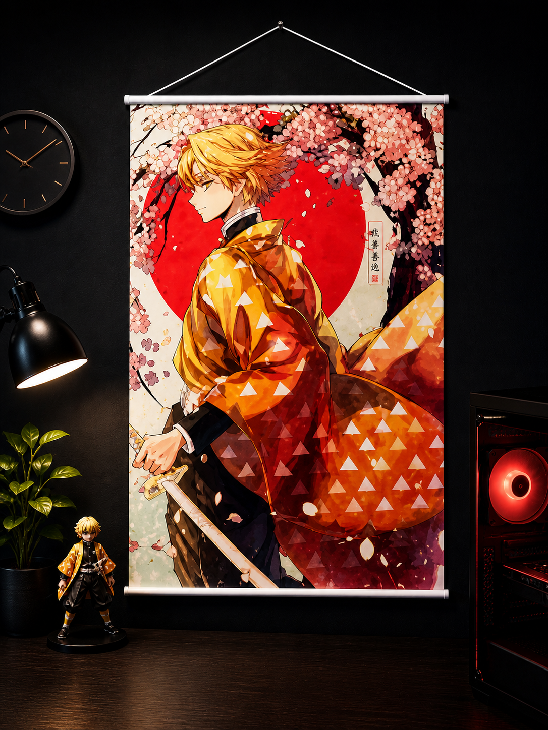 Demon Slayer: Zenitsu Agatsuma Wall Scroll