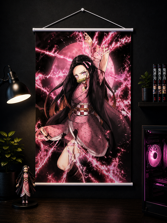 Demon Slayer: Nezuko Kamado Wall Scroll