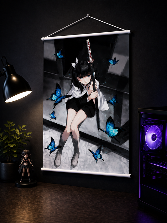 Demon Slayer: Kanao Tsuyuri Wall Scroll