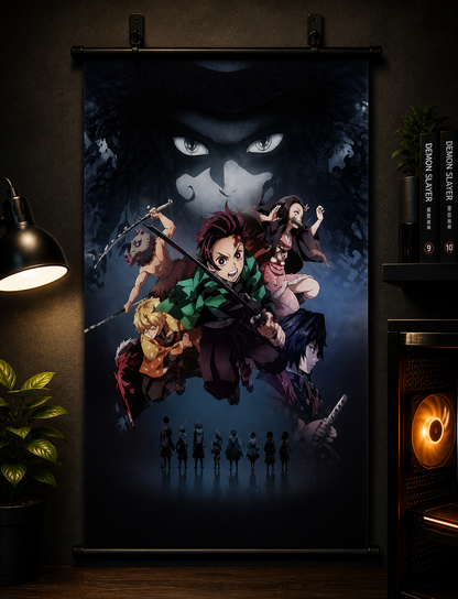 Demon Slayer: Shadow of Muzan Wall Scroll