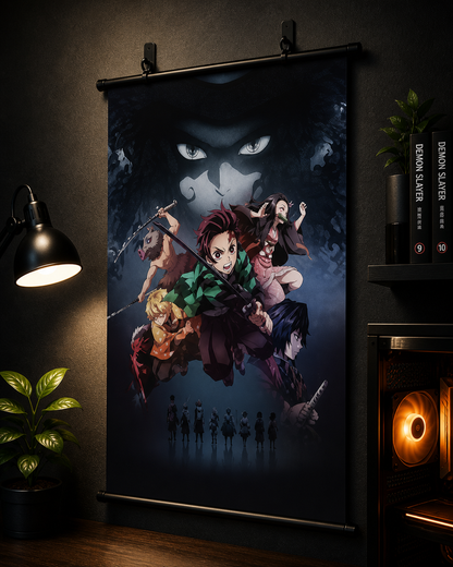Demon Slayer: Shadow of Muzan Wall Scroll