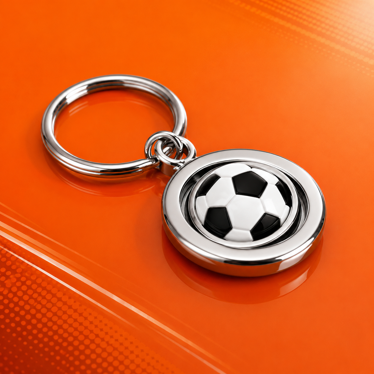 Sports Medallion Keychains