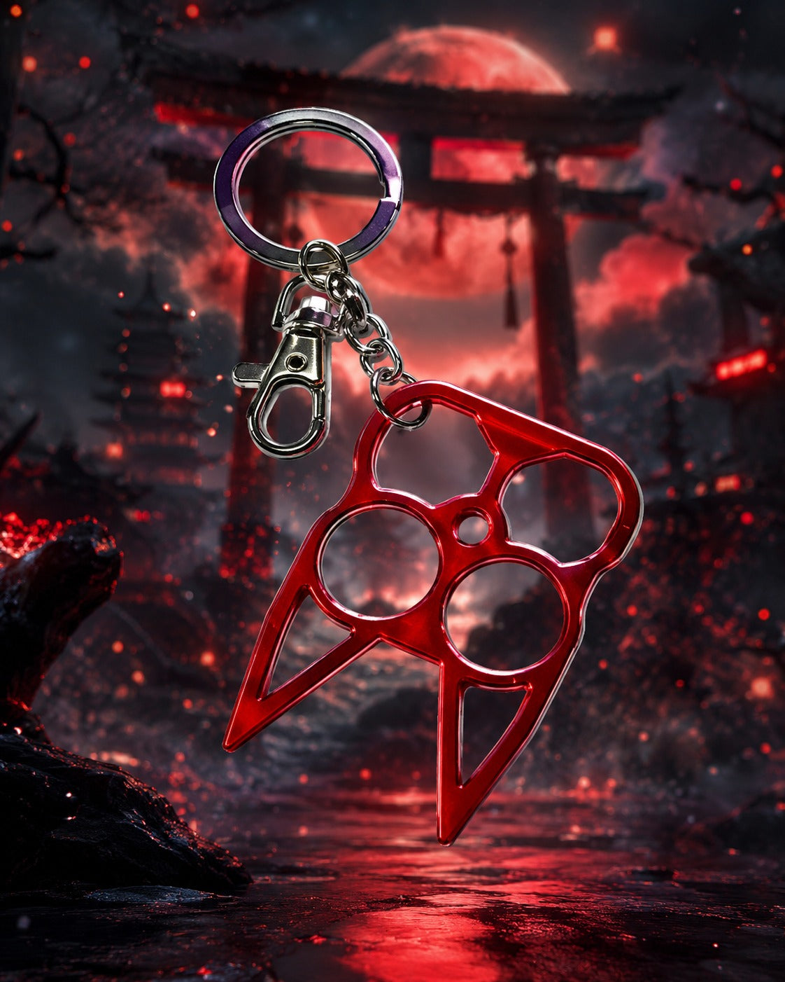 Cat Safety Knuckle Keychains