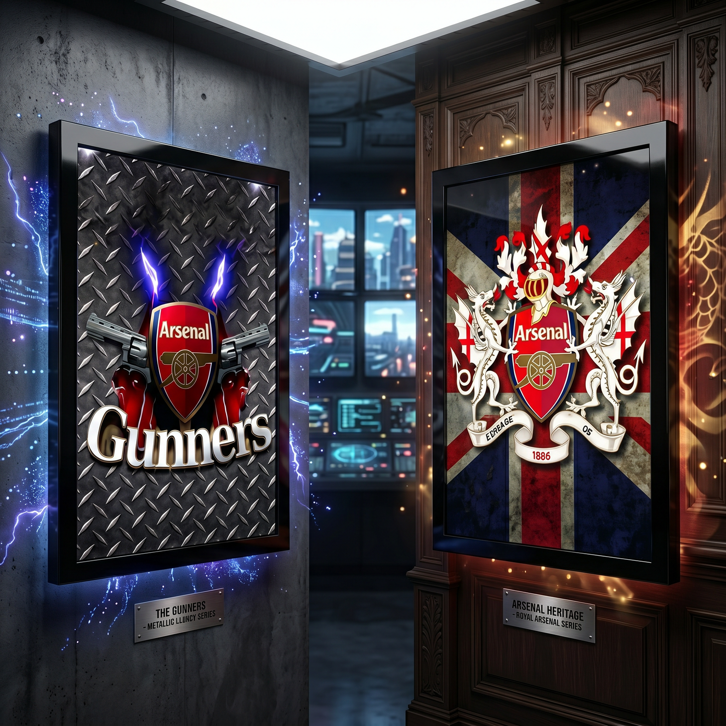 Football: Gunners & Heritage 3D Poster