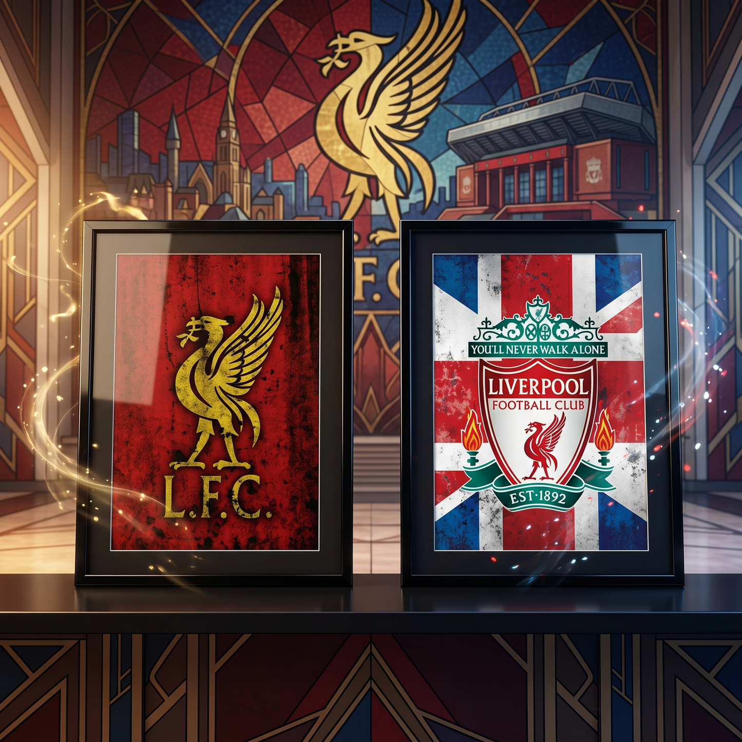 Football: Liverpool 3D Poster