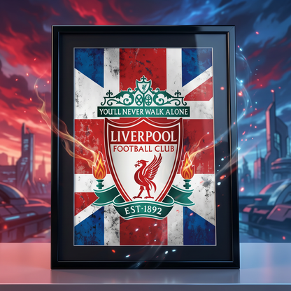 Football: Liverpool 3D Poster
