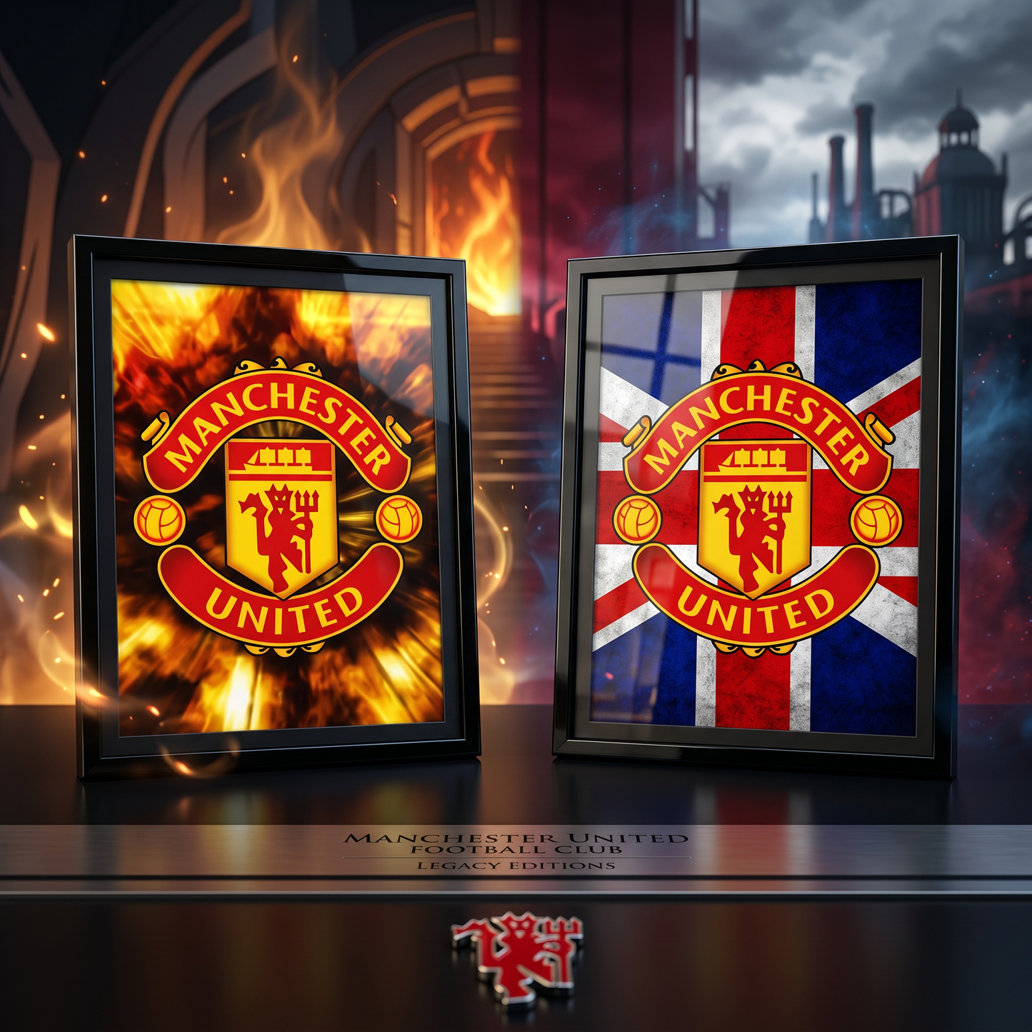 Football: Man U 3D Poster