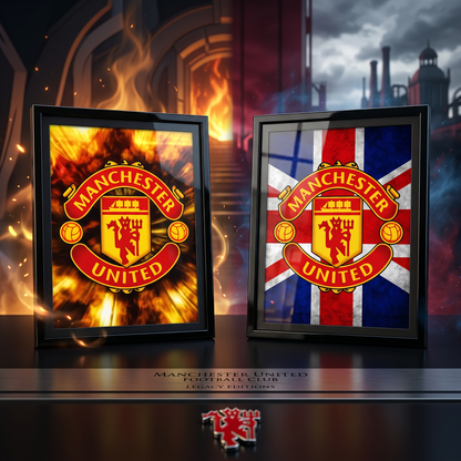 Football: Man U 3D Poster