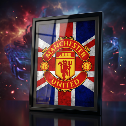 Football: Man U 3D Poster