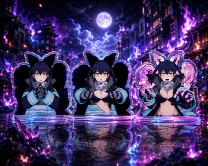 Fireforce: Tamaki Kotatsu 3D Stickers