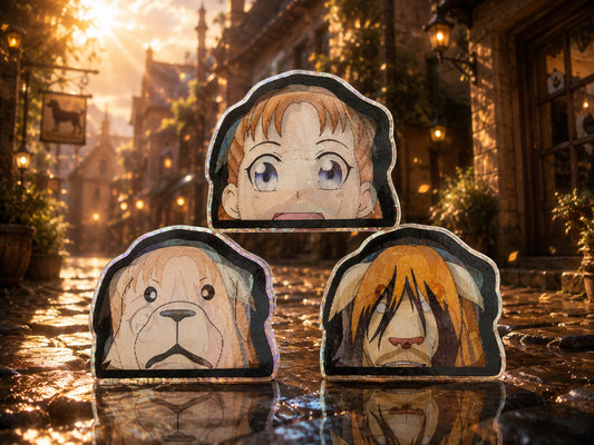 Fullmetal Alchemist: Dog Girl 3D Sticker