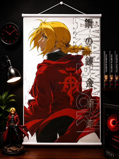 Fullmetal Alchemist: Edward Elric Wall Scroll