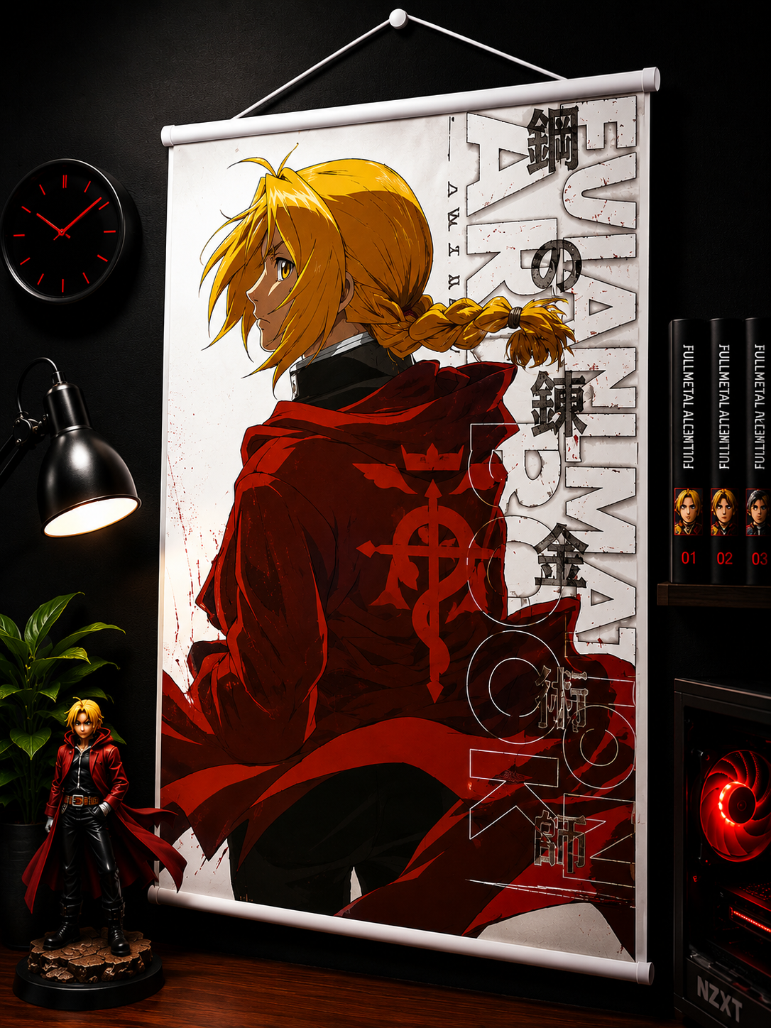 Fullmetal Alchemist: Edward Elric Wall Scroll