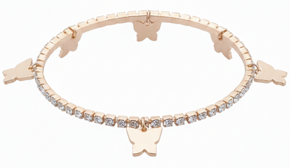 Butterfly Charm Choker
