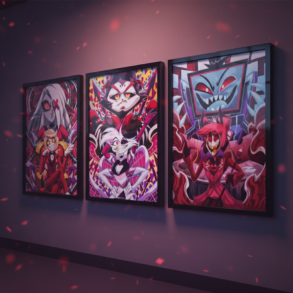 Hazbin Hotel: Hell’s Royalty 3D Poster