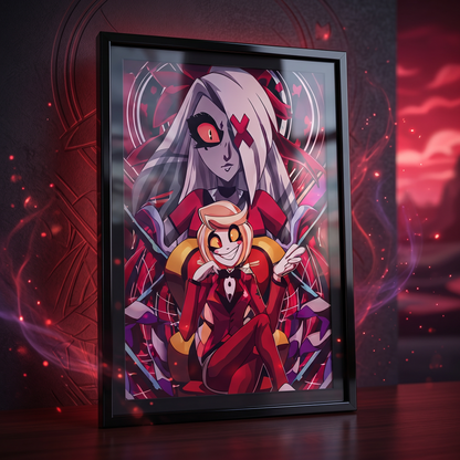 Hazbin Hotel: Hell’s Royalty 3D Poster