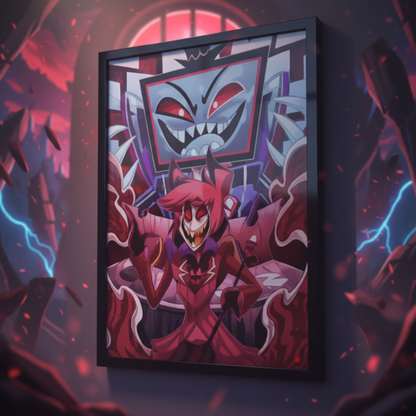 Hazbin Hotel: Hell’s Royalty 3D Poster
