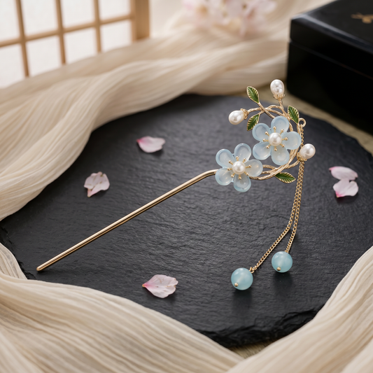 Azure Mist Hairpin
