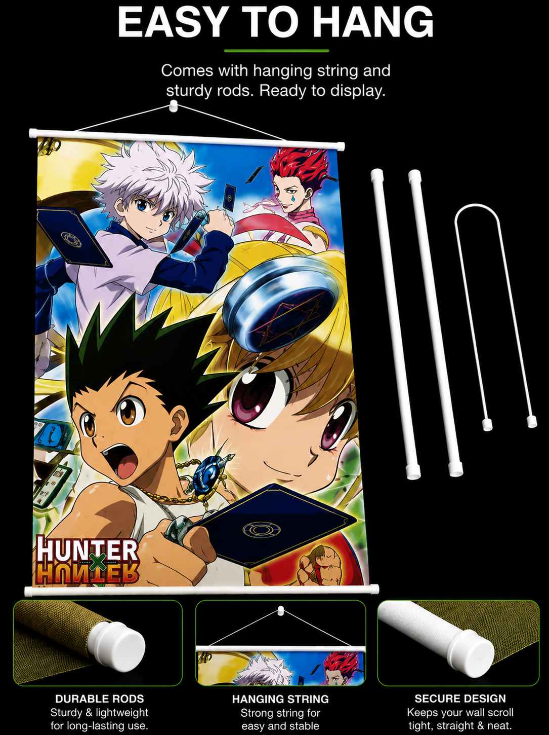 Hunter x Hunter Wall Scroll