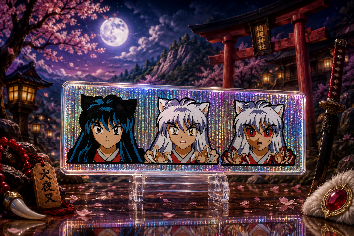 Inuyasha 3D Sticker