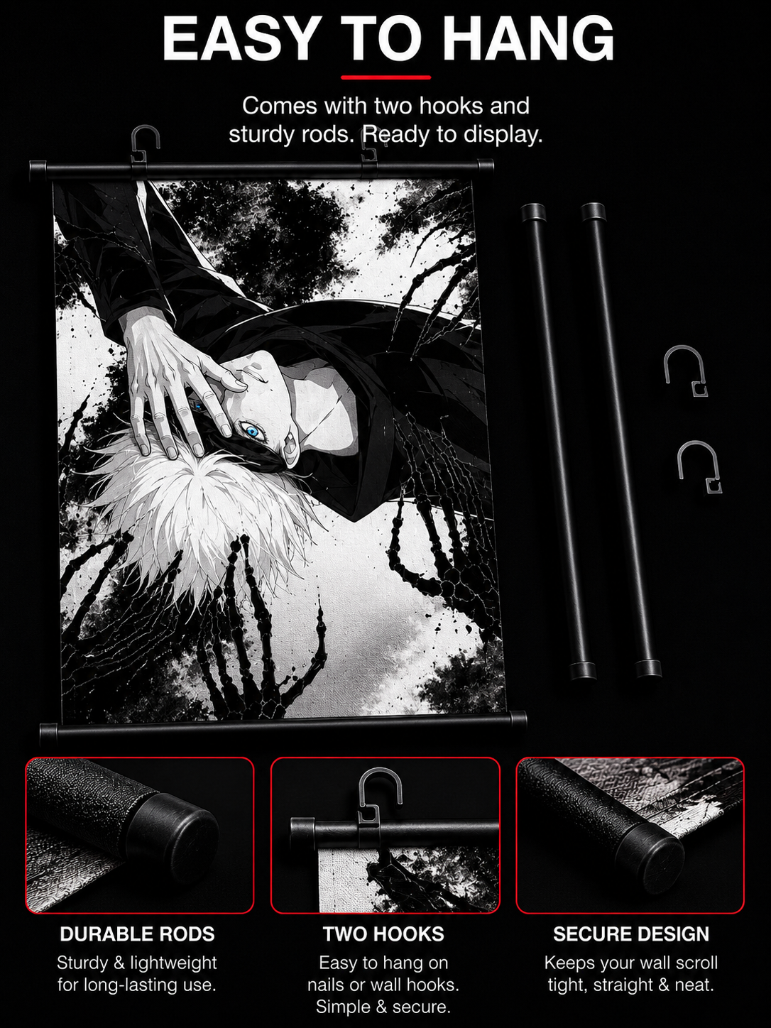 Jujutsu Kaisen: Satoru Gojo Wall Scroll