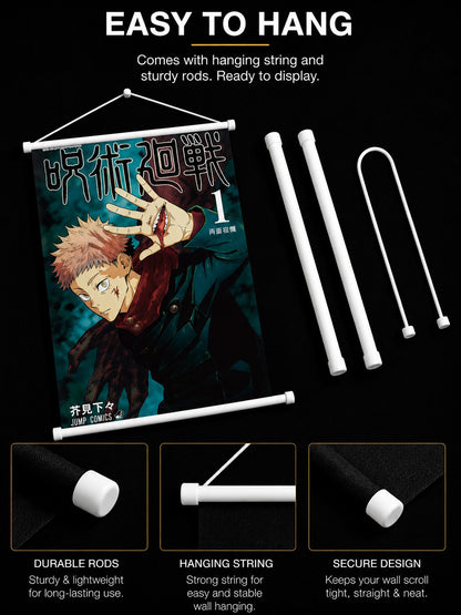 Jujutsu Kaisen: Yuji Itadori Wall Scroll