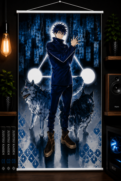 Jujutsu Kaisen: Megumi Fushiguro Wall Scroll