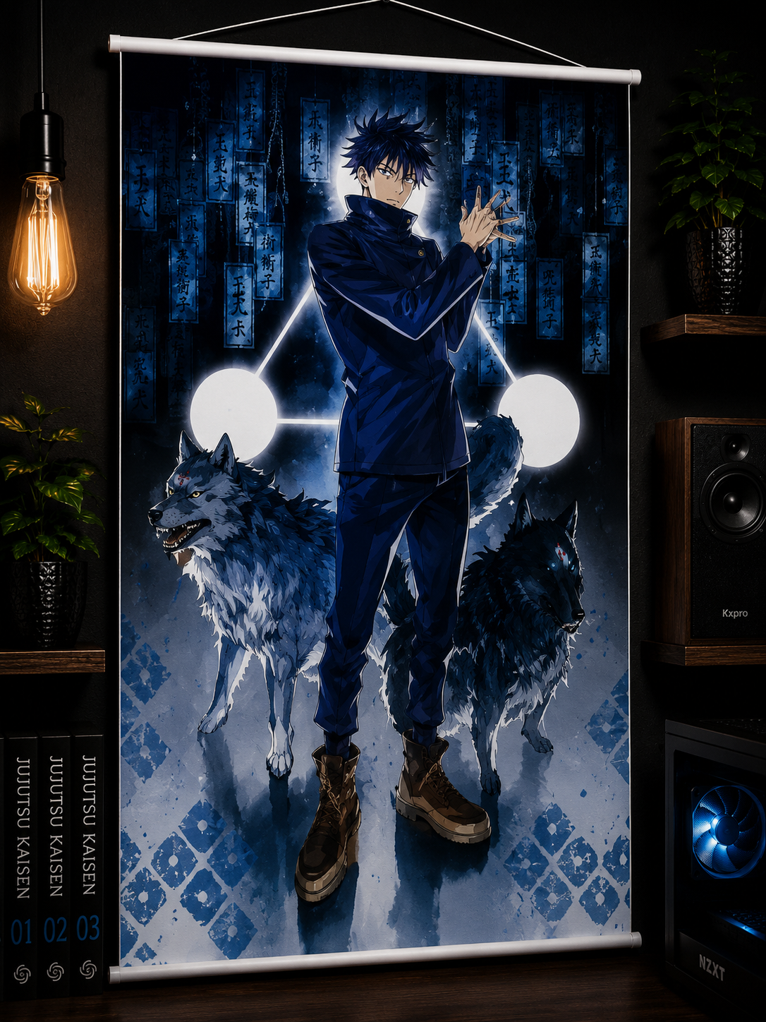 Jujutsu Kaisen: Megumi Fushiguro Wall Scroll