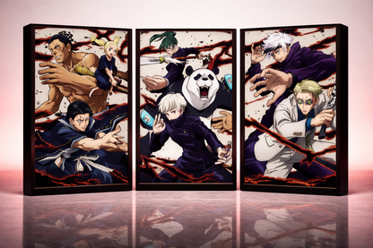 Jujutsu Kaisen: Sorcery Unleashed 3D Poster